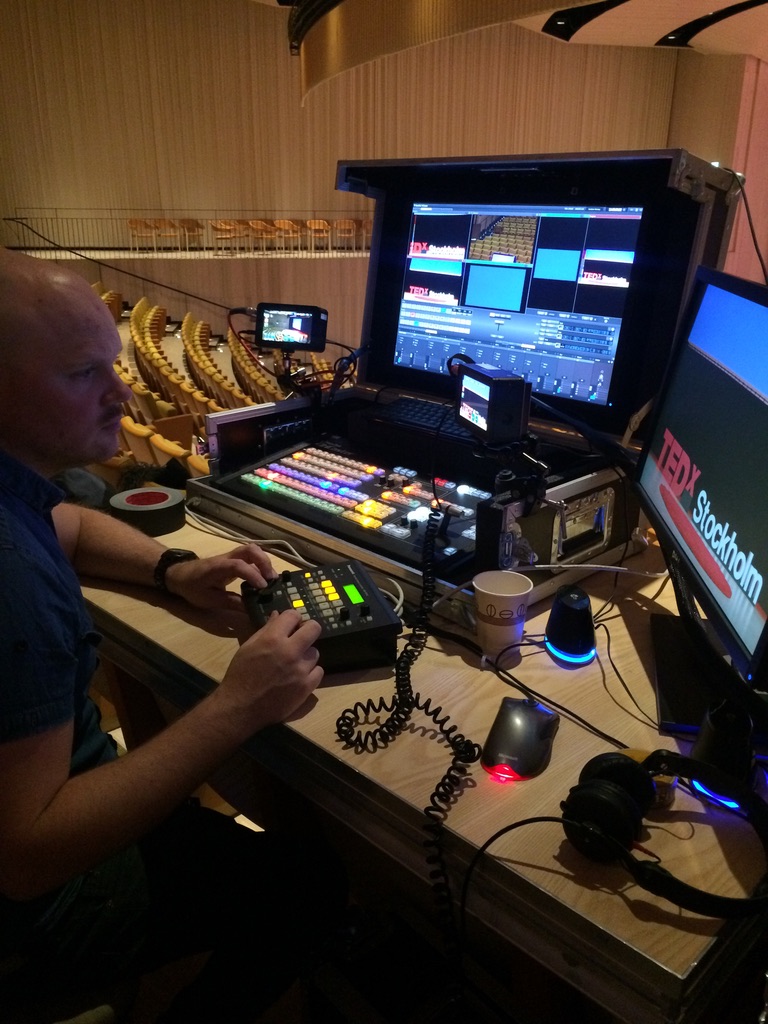 Bildproduktion under TEDx Stockholm